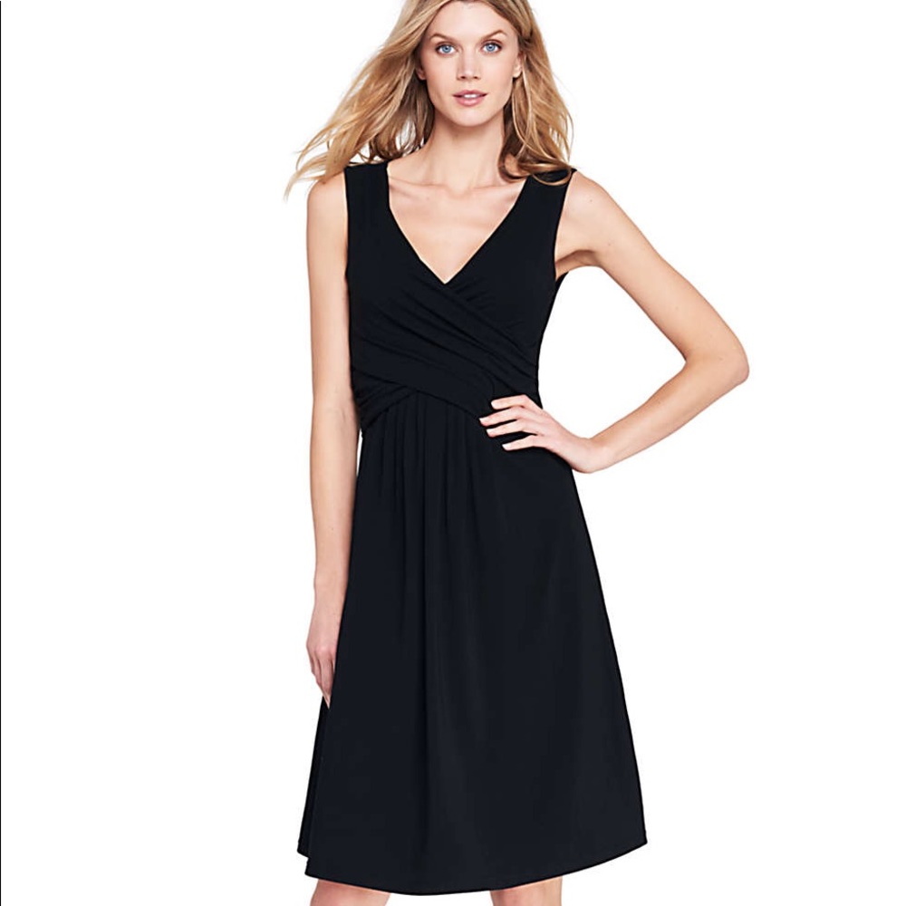 Lands End Fit and Flare dress